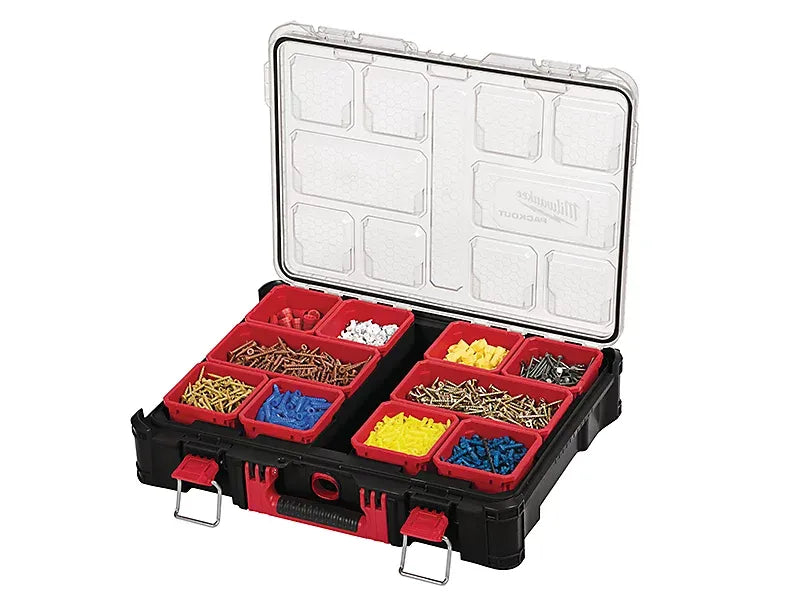 Milwaukee Large PACKOUT Organiser Case Tool Screw Parts Storage Box 4932464082
