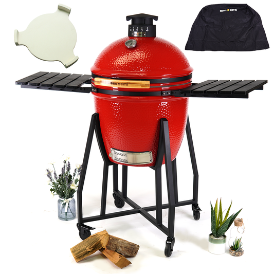 Kamado X Classic BBQ Bundle Red
