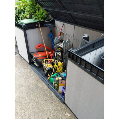 Keter 6′ x 3′ Oakland Grande Store Heavy Duty Plastic Shed – Grey