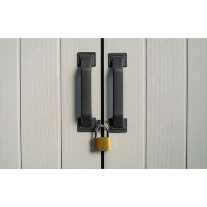 Keter Premier tall Grey 1400L Garden storage 4×2 ft 1704mm 1400mm