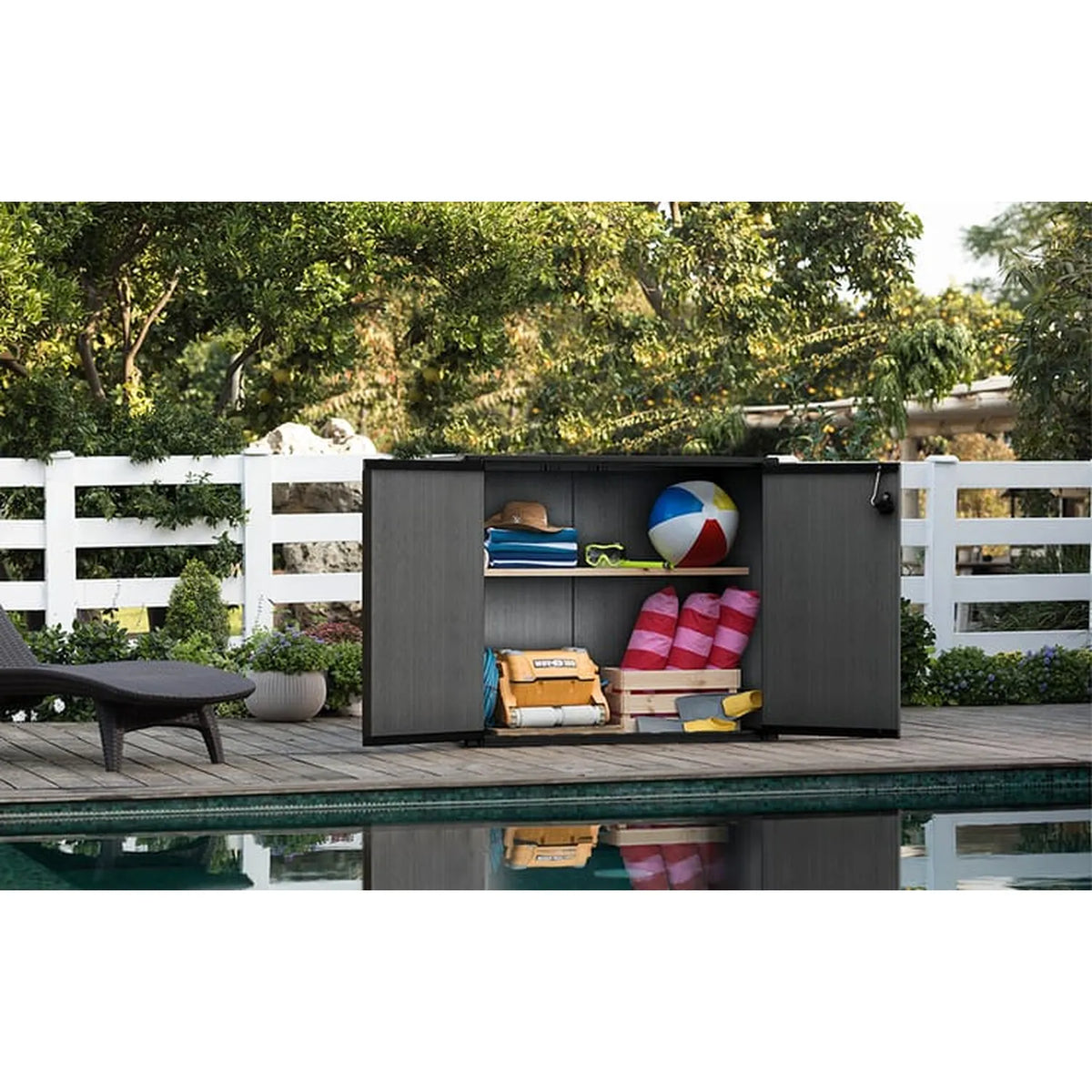 Keter Cortina Bella 4′ x 2′ Plastic Vertical Storage Shed