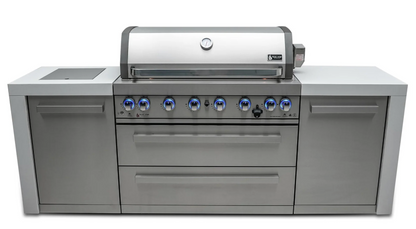Mont Alpi 805 Deluxe Island  6-Burner Grill MAi805-D