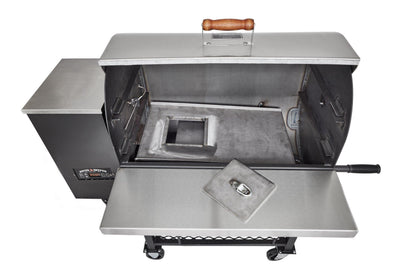 Pitts & Spitts Maverick 850 Pellet Grill w/ Wheel Upgrade