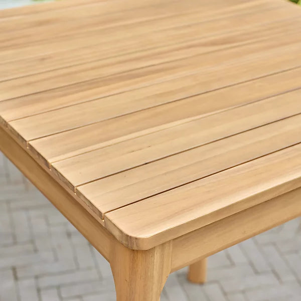 GoodHome Riveo Natural 5 Seater Modular corner Garden furniture set