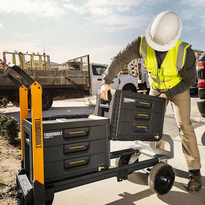Toughbuilt StackTech Black XL 3-drawer Toolbox