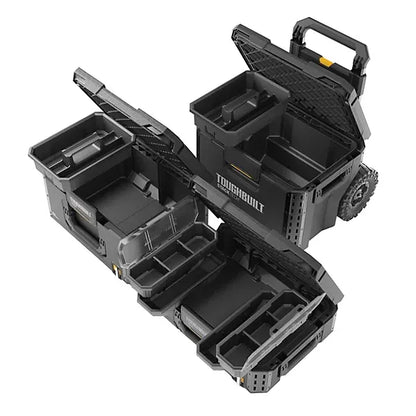 Toughbuilt StackTech 3 piece Rolling Toolbox set